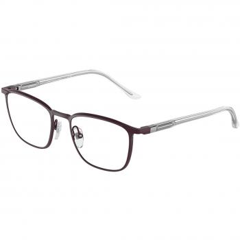 Starck SH 2079 (0004) Men's Eyeglasses - Burgundy, Asian Fit, Size 52, Frame Only, Blue Light Block Available