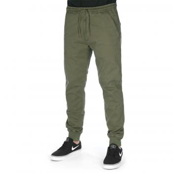 Reell Reflex Rib Trousers - Olive Fabric Pants