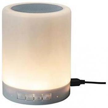 Lámpara Táctil Multicolor con Altavoz Bluetooth Integrado y Función de Música Ambiental