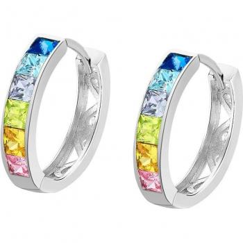 Pendientes Lotus Silver LP1936-4/3 Hoops de Plata con Circonitas para Mujer