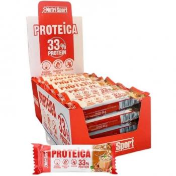 Nutri-Sport Barrita Proteica Praline Sin Gluten 24x44g
