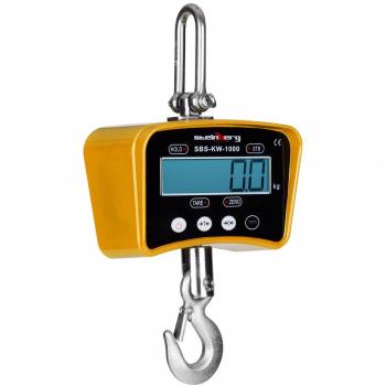Steinberg Systems - SBS-KW-1000Y - Balanza de grúa - 1000 Kg / 0,5 KG - LCD - amarilla - Envío incluído