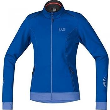Gore Bike Wear Element Windstopper Soft Shell - Chaqueta para mujer, color azul, talla 36