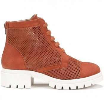 Botines de mujer de cordones en piel - Dorking by Fluchos D8734-BOLA