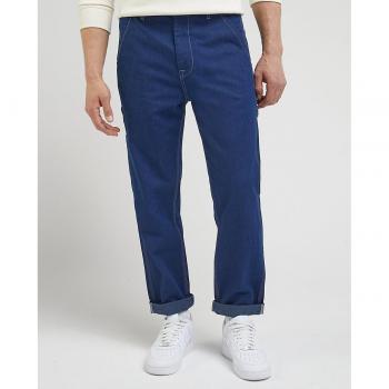 Lee Men's Relaxed Fit Carpenter Jeans in Blue