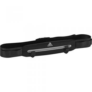 adidas Run Belt Cinturón, Unisex Adulto, Negro/Negro/Refsil, Talla Única