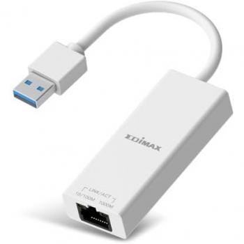 Adaptador de red Edimax EU-4306 V2 USB 3.2 Gigabit Ethernet 1 GBit/s (RJ45)