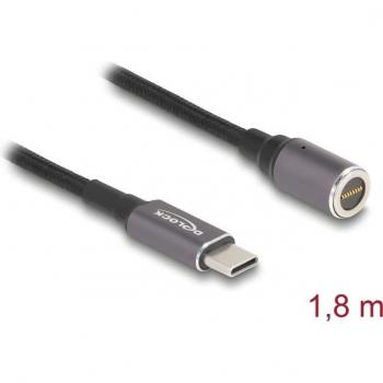 Cable de Carga para Notebook USB Type-C Magnético 1,8 m DeLOCK 80780