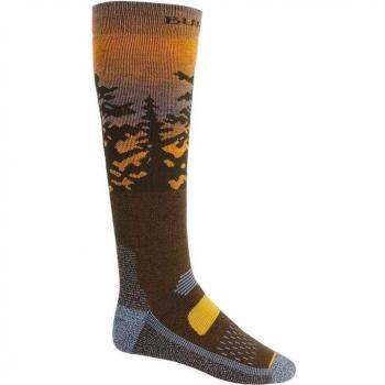 Burton Performance Midweight Calcetines Técnicos naranja