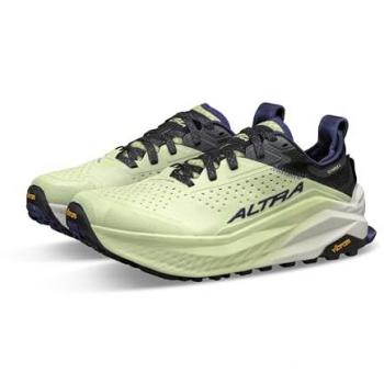 Altra Zapatillas de Trail Running Olympus 6 para mujer, color Negro/Verde, talla 37.5 EU