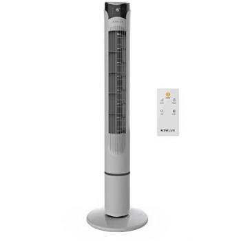 Newlux W130 Ventilador de Torre sin Aspas 45W con Altura 103,5cm, 3 Velocidades, 3 Modos, Oscilación de 70º, Temporizador de 12 horas y