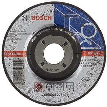 Bosch 2 608 600 007 - Disco de desbaste acodado Expert for Metal - A 30 T BF, 115 mm, 4,0 mm