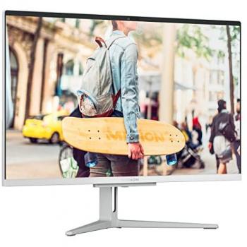 PC Todo en Uno Medion Akoya E23301 AMD Athlon 300U, Pantalla 23.8 Full HD, 8GB RAM, 256GB SSD, Windows 11 Home con Teclado y Ratón