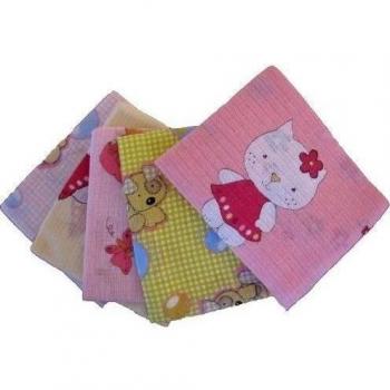 Babymajawelt - 5-pack toallitas para el cuadrado de muselina bebe, colores surtidos