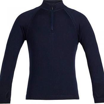 Icebreaker Kids 260 Tech LS Half Zip Midnight Navy