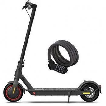 Patinete Eléctrico Xiaomi Mi Pro 2 - Velocidad Máxima 25 km/h, Autonomía Hasta 45 km, Antivol y Neumáticos Antideslizantes