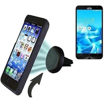 Coche universal del teléfono móvil / GPS / navegación titular del dispositivo por ejemplo, para Asus ZenFone 2 Deluxe ventilación Holder soporte de rejilla soporte para teléfono magnética Asus ZenFone 2 Deluxe Mini Car Air Vent titular Smartphone ma