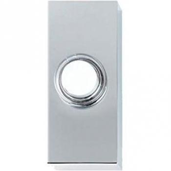 Honeywell D630 Chime Button - Glossy Chrome Finish