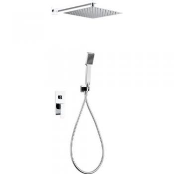 Conjunto ducha monomando empotrado Pisa Imex GPP048 Cromo