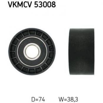 Polea de deflexión/guía para correa v-ribbed SKF VKMCV 53008