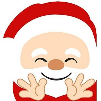12 servilletas Santa Claus