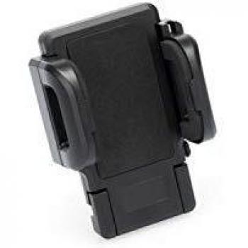 Puig 3836N - Soporte Porta teléfono Enganche Horizontal Negro