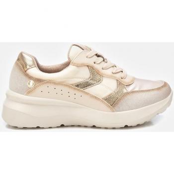 Zapatillas deportivas de mujer Xti 143363 en color negro con cordones y suela de goma