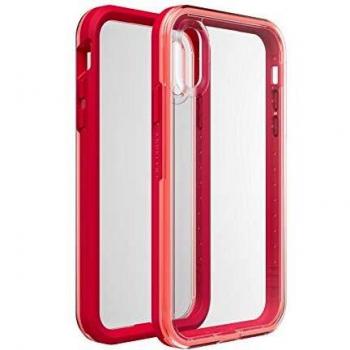 LifeProof Slam - Funda Anti caídas Deportiva para iPhone XR, Rosa y Transparente