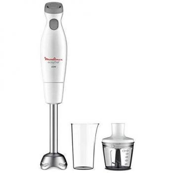 Moulinex Easychef DD4521 - Frullatore de Inmersión 2 en 1, 450W, con Jarra de 800 ml y Accesorio Tritatutto de 500 ml, 2 Veloc