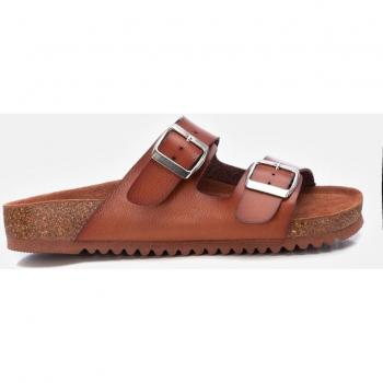 Sandalias de Mujer XTI 141347 Camel con Detalle de Hebilla
