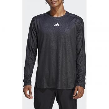 Camiseta de hombre adidas Workout Long Sleeve Negra