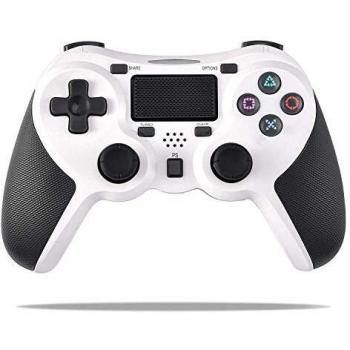 FONCBIEN Controlador Inalámbrico Playstation4, Controlador Inalámbrico Gamepads Manija del Juego Joypad con Los Botones De Activación Playstation 4 y Windows