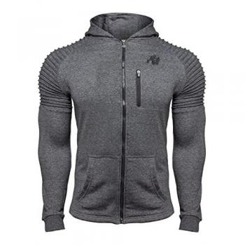 Gorilla Wear Delta Hooded Sweatshirt - Grey 3XL