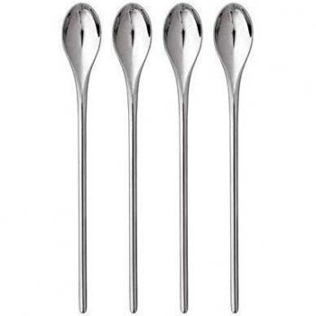 Robert Welch BUDBR1025V/4 Bud - Juego de 4 cucharas de mango largo