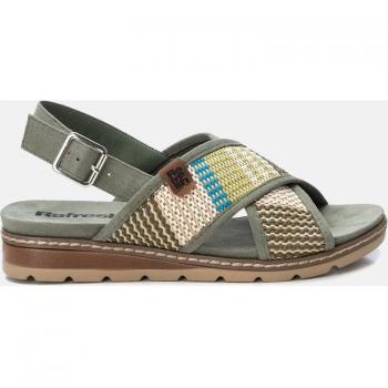 Sandalia de mujer Refresh 171824 taupe hebilla