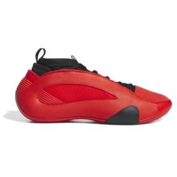 Zapatillas de baloncesto adidas Harden Volume 8 rojas, talla 43 1/3, material malla/sintético