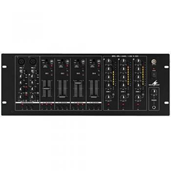 Mezclador de 3 Zonas MPX-4PA | 4 Canales | 2 Entradas de Micrófono | Salidas XLR/RCA