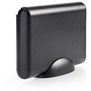 NEDIS - Carcasa de Disco Duro - 3,5 - USB Type-C - SATA III - Aluminio