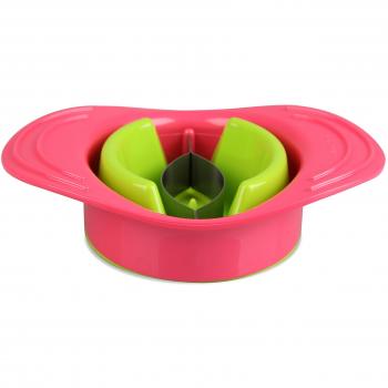 Fackelmann Cooking/43217 - Cortador de Mango, Color ROJO Y VERDE, diámetro de 11.8cm,  l