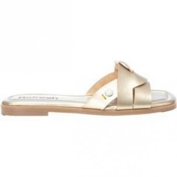 Sandalias planas de mujer Refresh Oro 171935