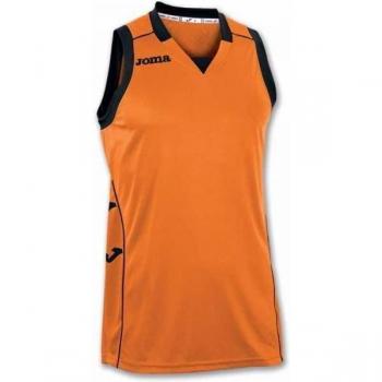 Joma 100049.800 - Camiseta de baloncesto, color naranja / negro, talla 2XS
