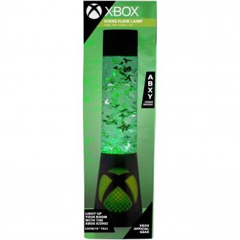 Lámpara nocturna gaming de Xbox Paladone PP10204XB con brillantina, iluminación ambiental estándar