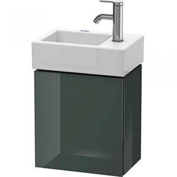 Mueble Bajo Lavabo Duravit L-Cube 36,4x24,1x40cm, Suspendido, Apertura Izquierda, Color Gris Dolomiti Brillante