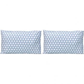 Juego de 2 fundas de almohada algodón Points El Caballo