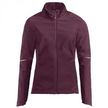 Chaqueta Softshell Impermeable y Transpirable para Mujer VAUDE Wintry IV - Ciclismo y Senderismo, Color Morado, Talla 42