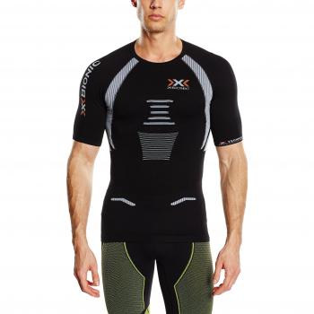 X-Bionic - Camiseta de running para hombre, multicolor