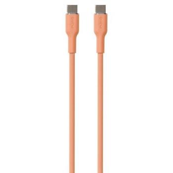 Cable USB-C a USB-C 1,5 m Naranja (USB 3.2 Gen 1)