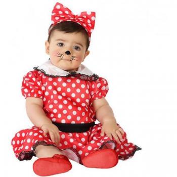 Disfraz para Bebés Rojo Carnaval Fantasía 12-24 Meses