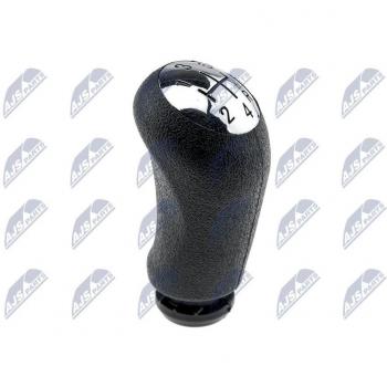 Pomo de palanca de cambios NTY GZB-RE-007 con diseño ergonómico, fabricado en material resistente, compatible con múltiples modelos de vehículos, fácil instalación y acabado elegante