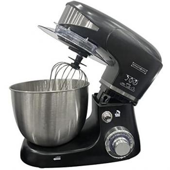 Batidora-Amasadora Multifuncional Royalty Line PKM-1600 1800 W Negra